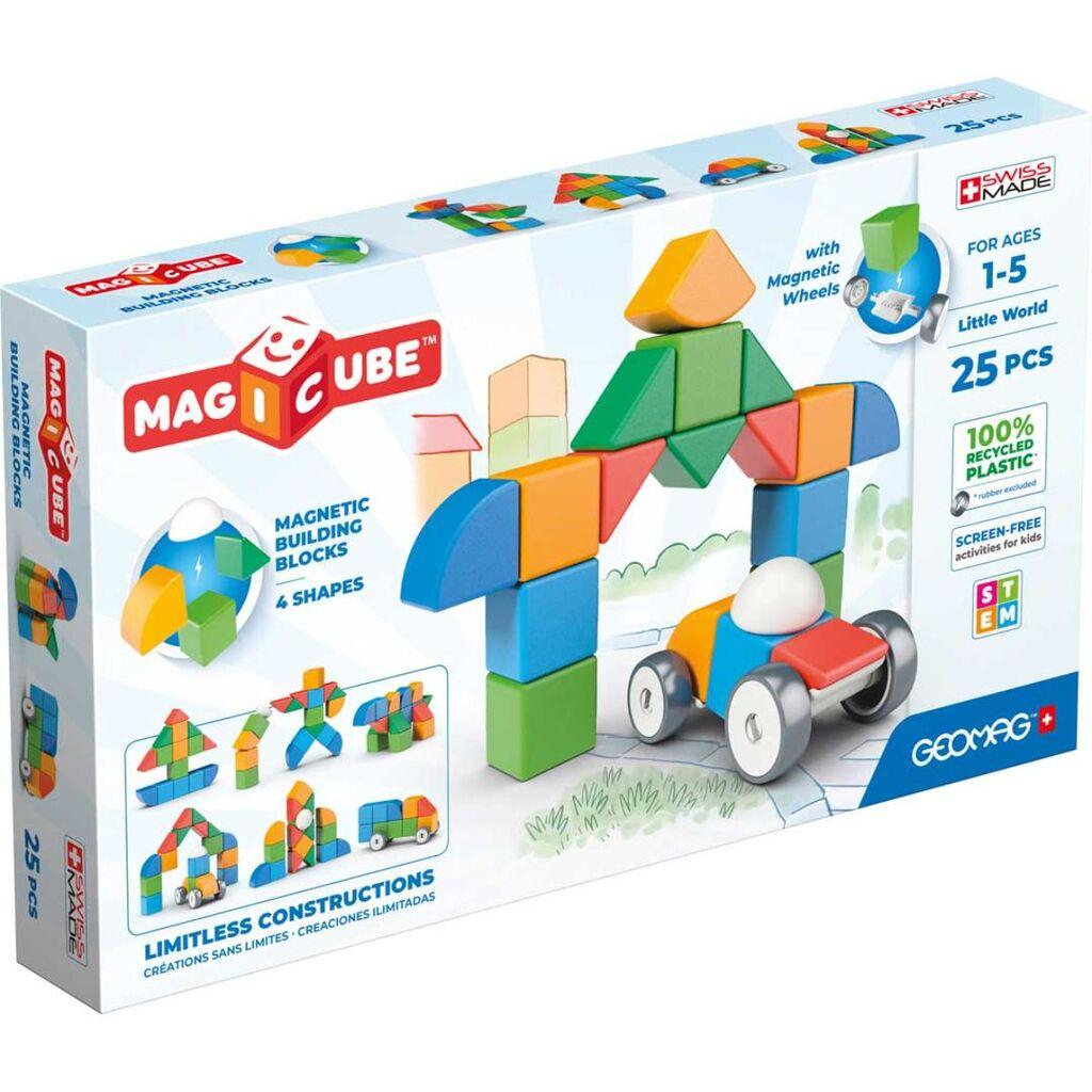 Geomag Magicube kocke RE 4 oblika Little World 25