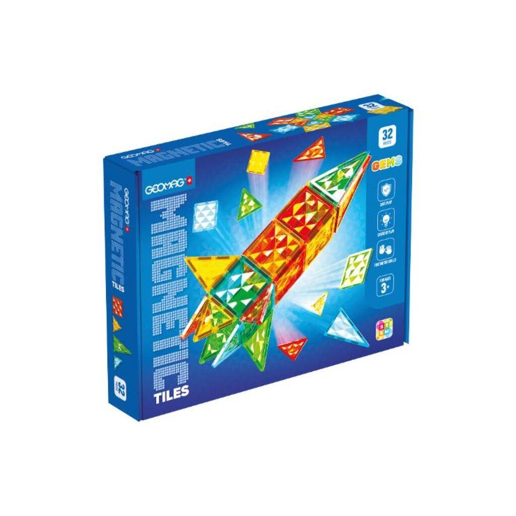 Geomag Magnetne pločice Gems Rocket 32