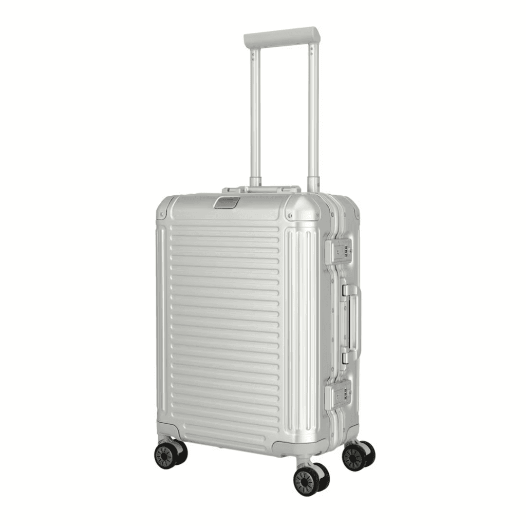 Travelite Kofer Next 079847-56, 55 cm, Srebrne boje