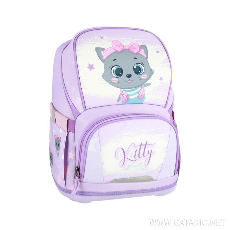 Air Light Torba anatomska za djevojčice Kitty 409882, 40 cm, Ljubičasta