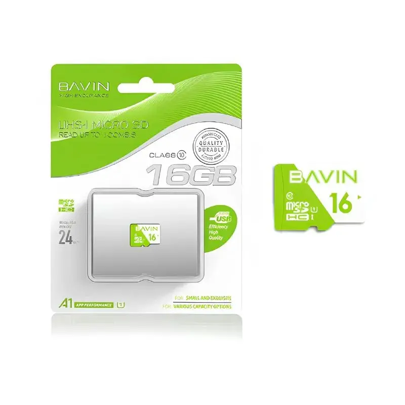 Bavin Micro SD kartica TF-B-16G, 16 GB, U3, 25 MB/s zapis, 80 MB/s čitanje, 4K video