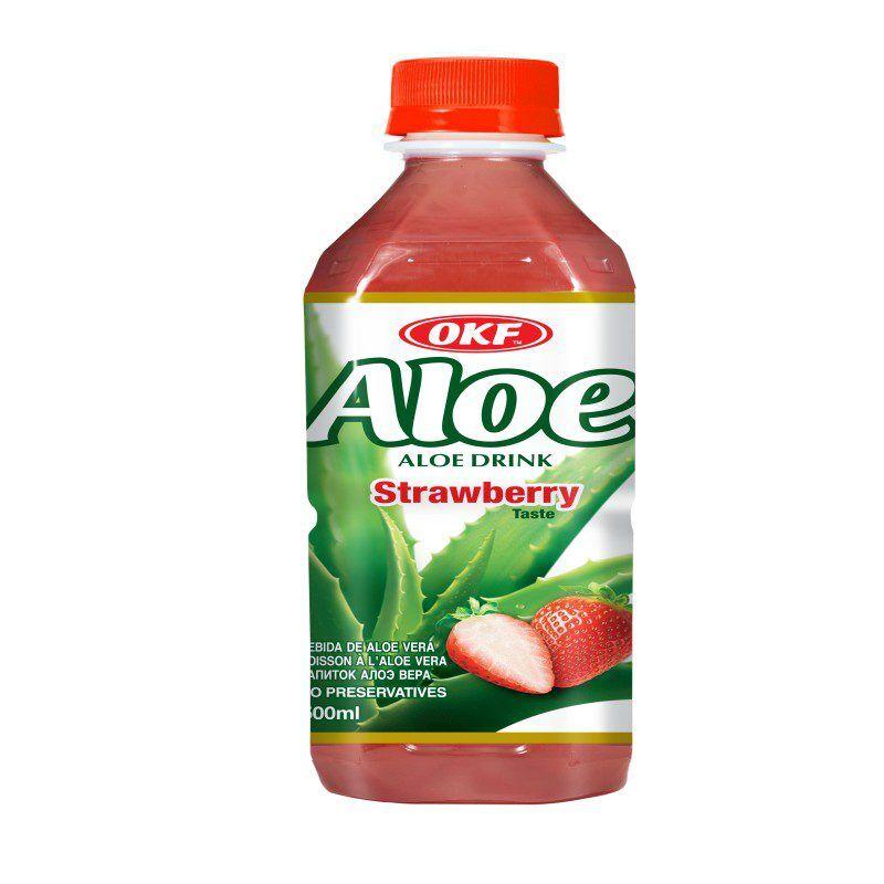 Okf Napitak od aloe vere i jagode, 500 ml