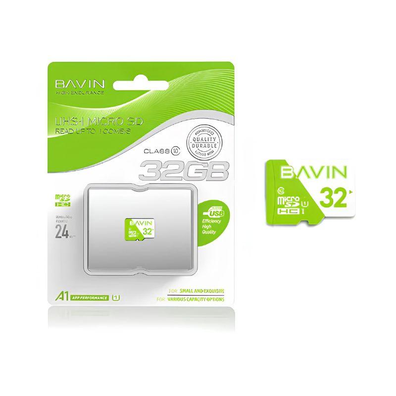 Bavin Micro SD kartica TF-B-32G, 32 GB, U3, 25 MB/s zapis, 80 MB/s čitanje, 4K video