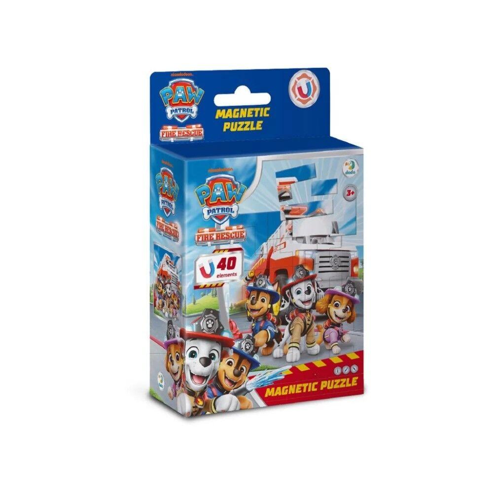 Dodo Magnetne puzzle Vatrogasci Paw Patrol, 40 dijelova