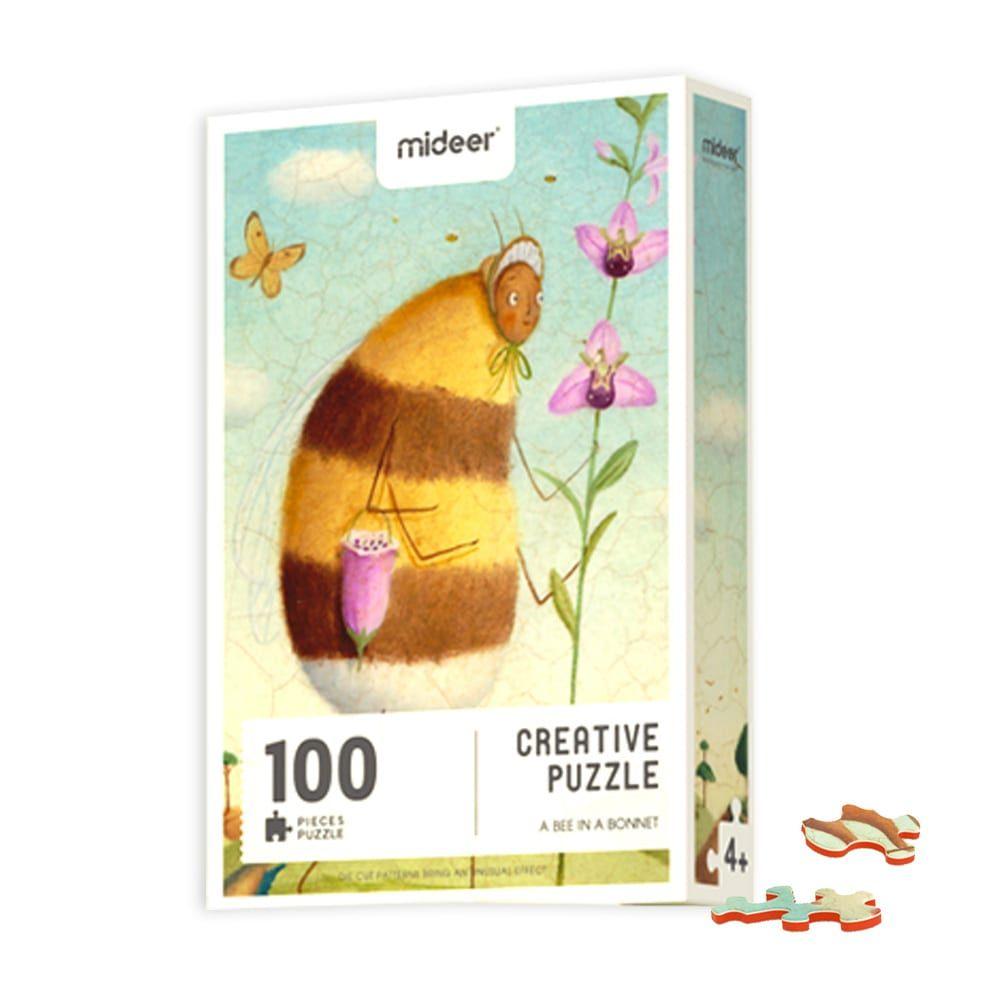 Mideer Puzzle Pčela, 100 dijelova