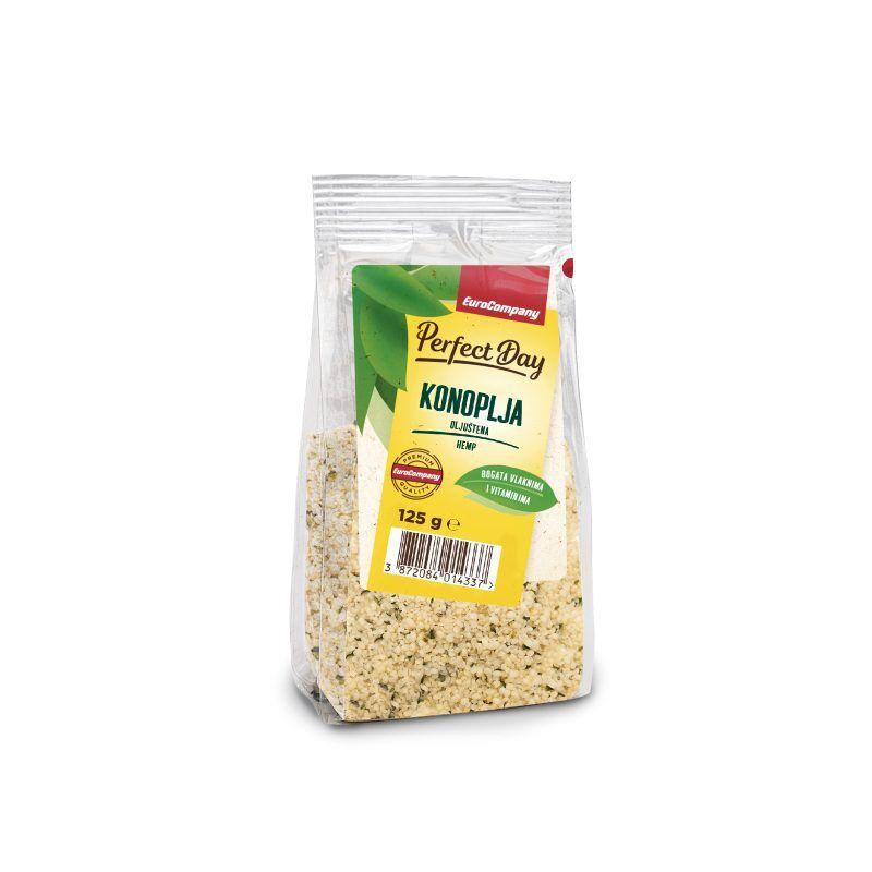 EuroCompany99 Sjemenke konoplje oljuštene, 125 g