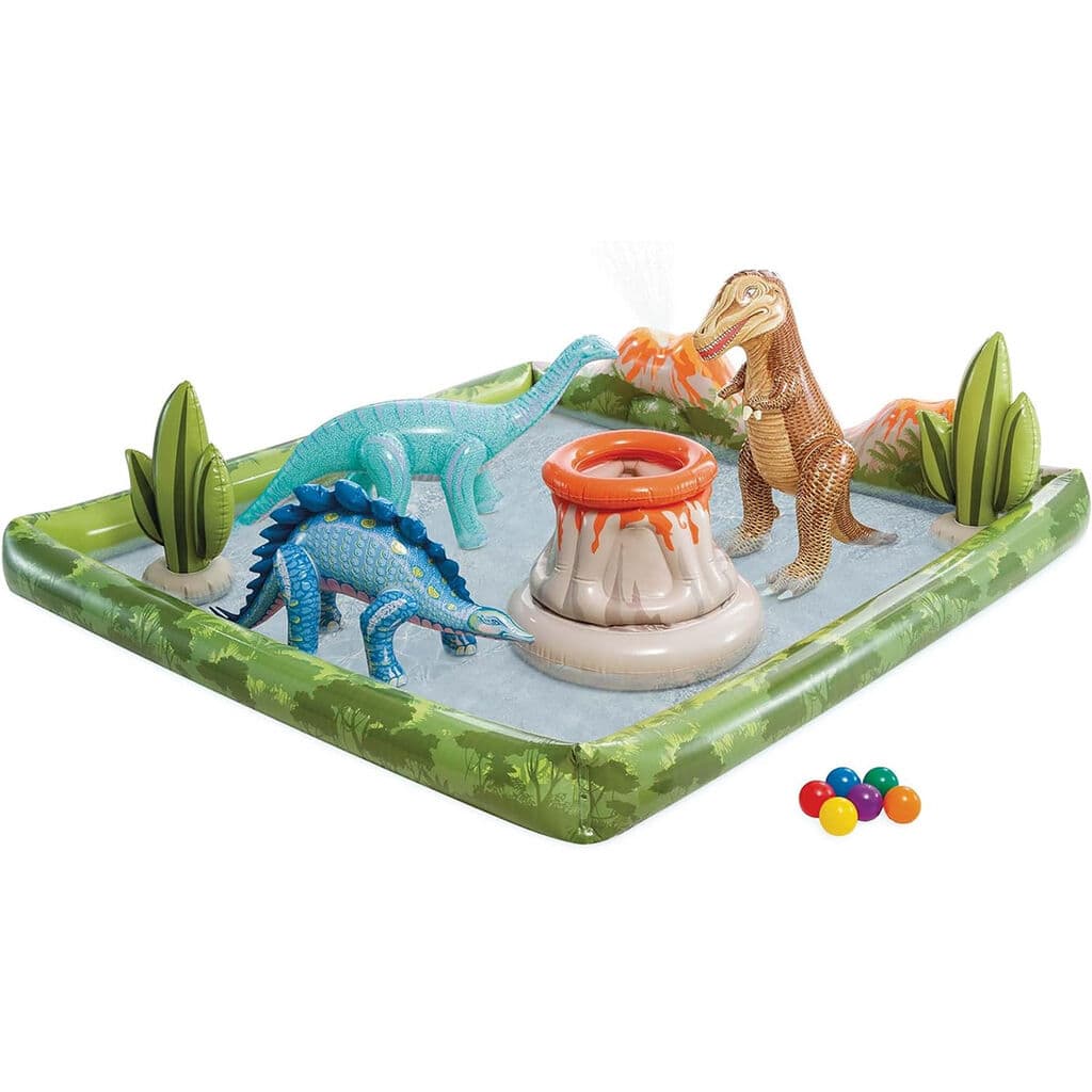 Intex Bazen za djecu Jurassic Adventure Play, 201 x 201 x 36 cm