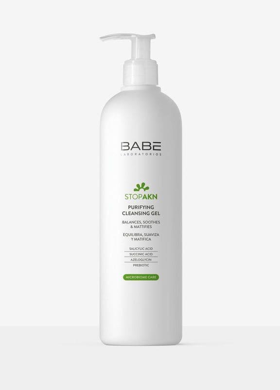 BABE Gel za čišćenje lica StopAKN Purifying, 400 ml