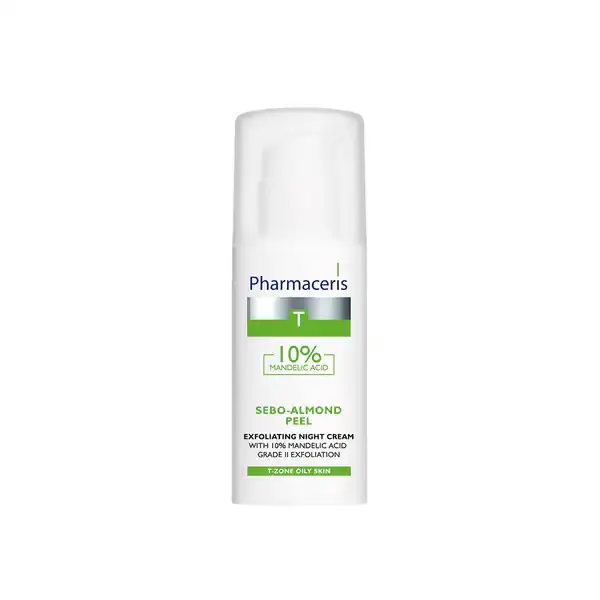 Pharmaceris Eksfolirajuća noćna krema sa 10% mandelične kiseline Sebo-almond peel, T, 50ml