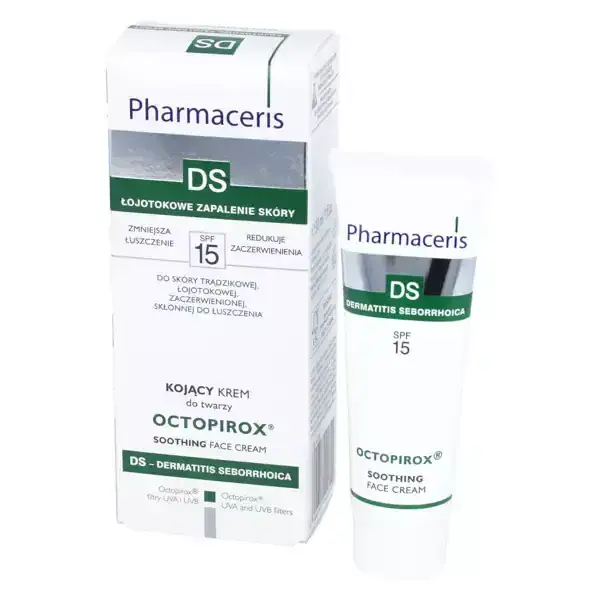 Pharmaceris Umirujuća krema za lice DS Octopirox, spf15, 30ml