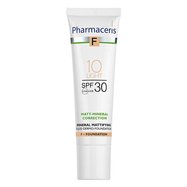 Pharmaceris Mineralni matirajući tečni puder Light 30/10, 30ml