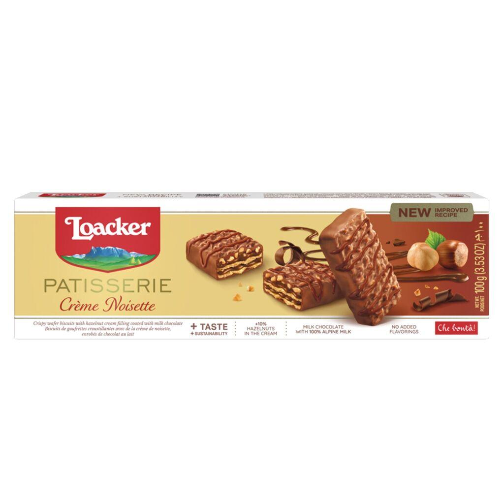 Loacker vafli s okusom lješnjaka, 100 g