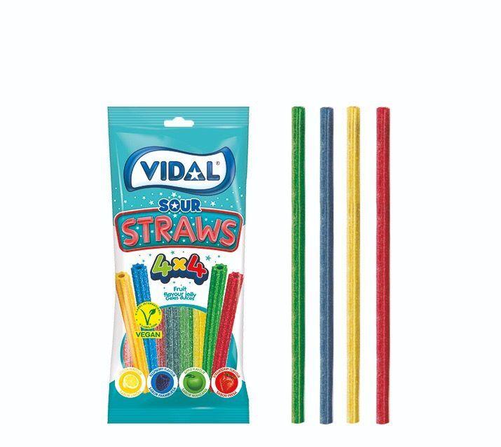 Vidal Gumene bombone Slamke, 90g