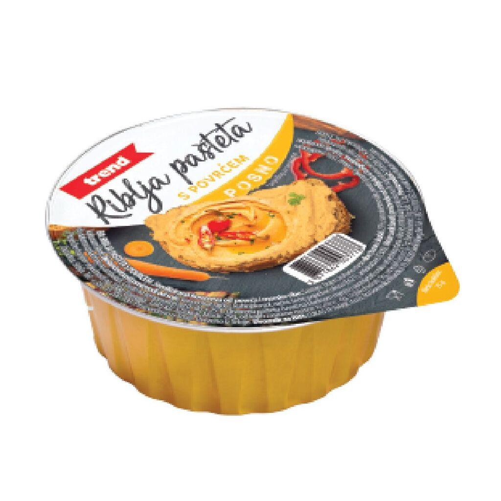 Trend Riblja pašteta s povrćem, 75 g Posno