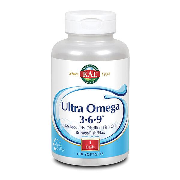 Kal Omega 3-6-9 1600 mg, 100 kapsula