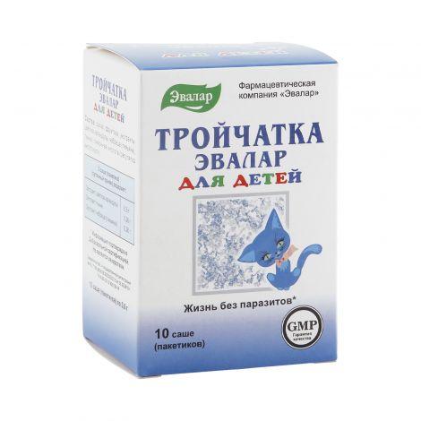 Evalar Trojcatka za djecu, 10 kesica
