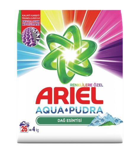 ARIEL Deterdžent za pranje bijelog i obojenog rublja 4 kg