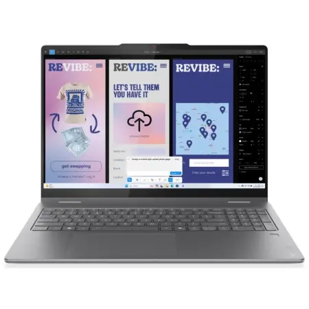 Lenovo Laptop Yoga 7 16ILL10 2in1 83JT0001US, Sivi