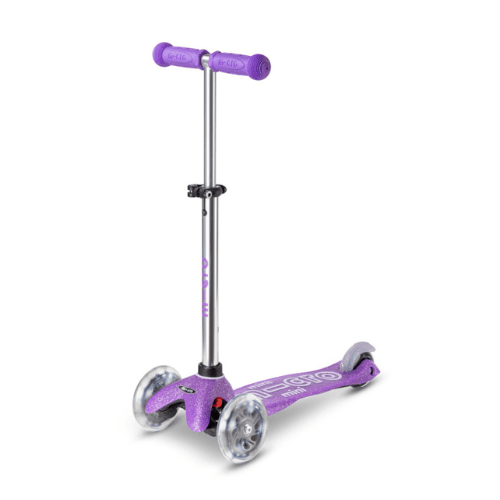 MICRO Mini Dječiji skuter, Deluxe Fairy Glitter LED, Ljubičasti