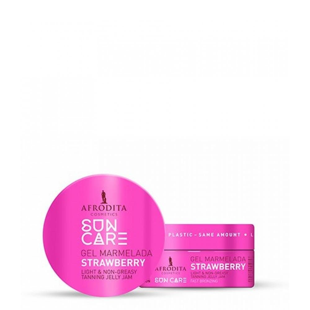 AFRODITA SUN CARE GEL OD JAGODA I MARMELADE Gel od jagoda i marmelade za brzo tamnjenje 200ml