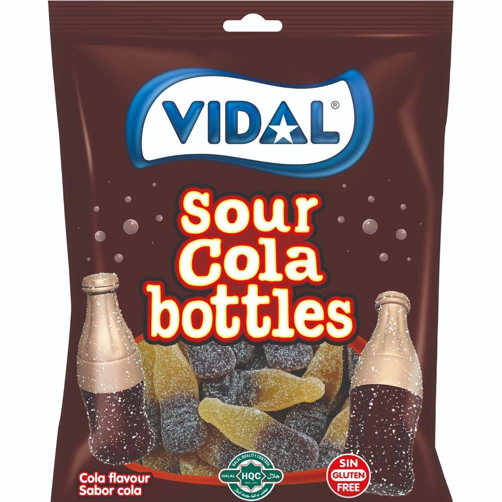 Vidal Gumene bombone Cola boce s šećerom, 90 g