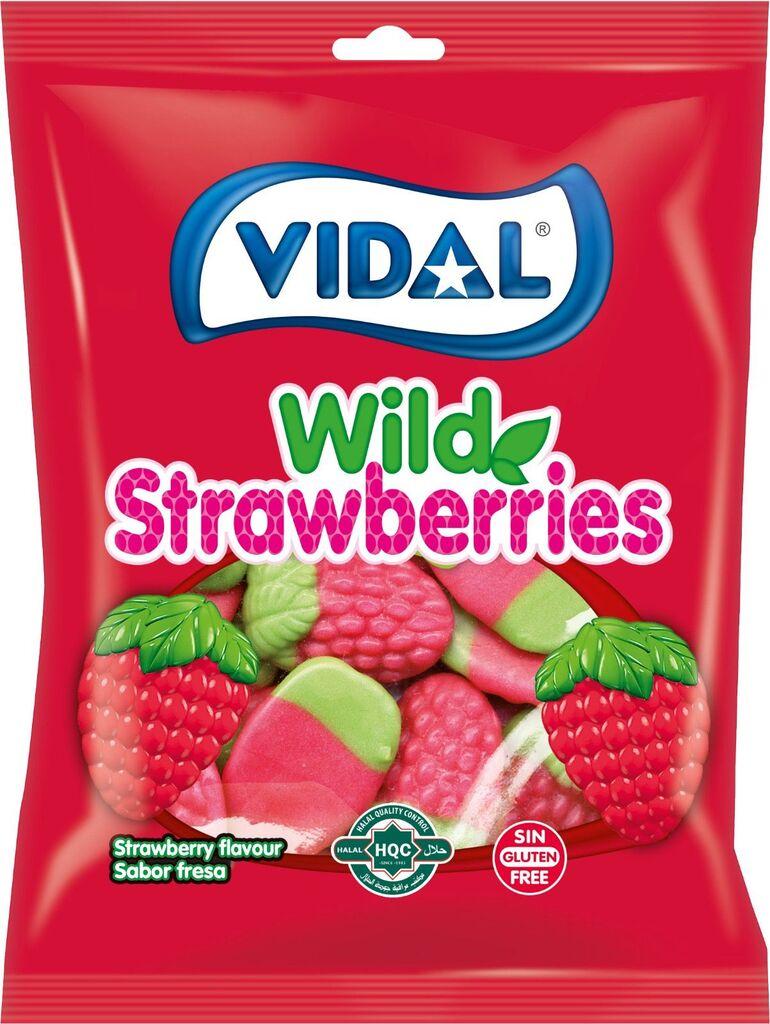 Vidal Gumene bombone Divlja jagoda, 90 g