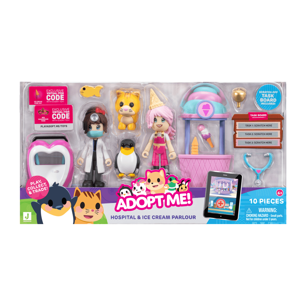 Adopt Me Set figurica Friends - Bolnica i slastičarna