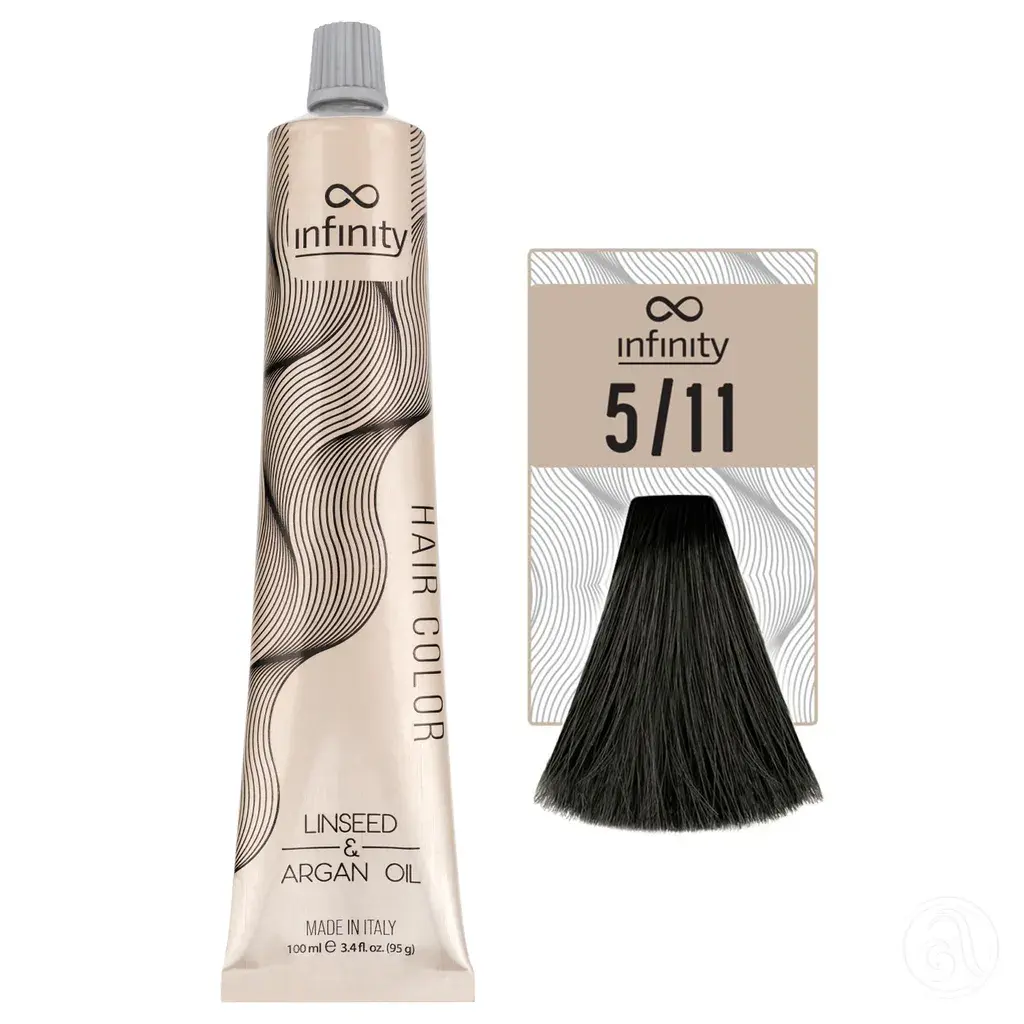 Infinity Farba za kosu 5/11 Intenzivno pepeljasto smeđa, 100 ml