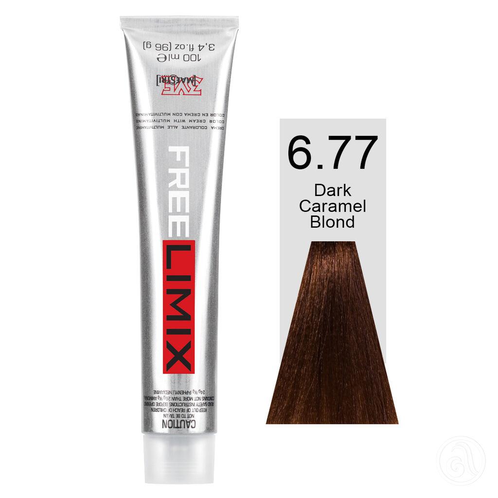 Freelimix Farba za kosu 6.77 Tamno karamel plava, 100 ml