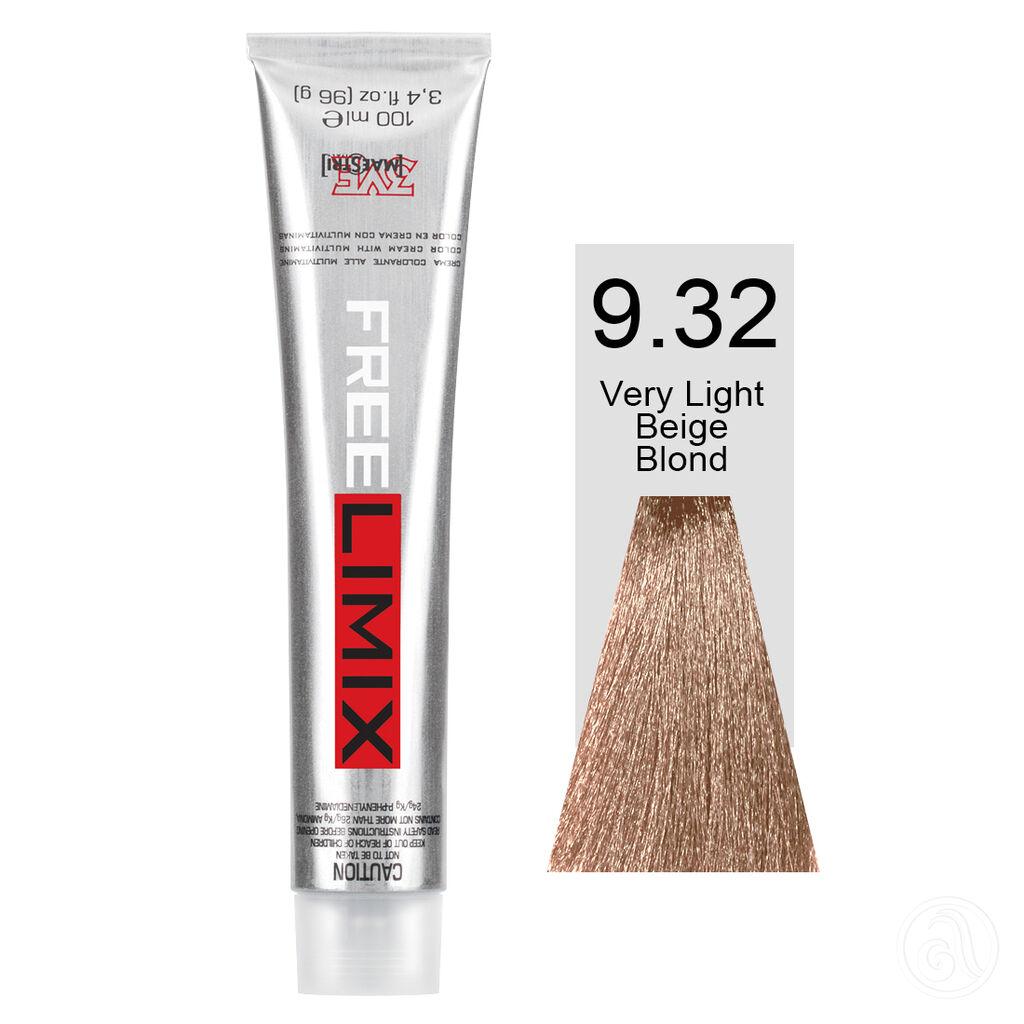 Freelimix Farba za kosu 9.32 Veoma svijetlo bež plava, 100 ml