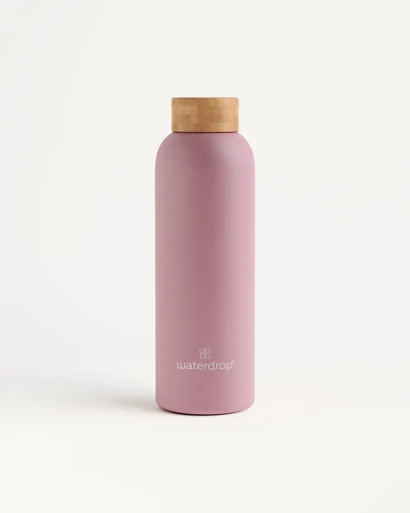 Waterdrop Čelik boca, 600ml, Roza