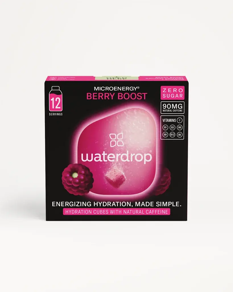 Waterdrop Kockica za hidrataciju Berry boost, Kupina, 12 komada