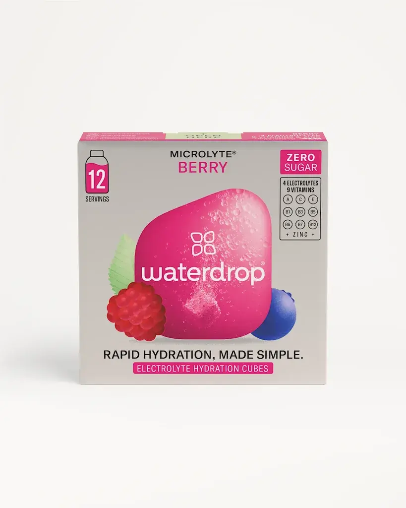 Waterdrop Kockica za hidrataciju Berry Recharge, 12 komada