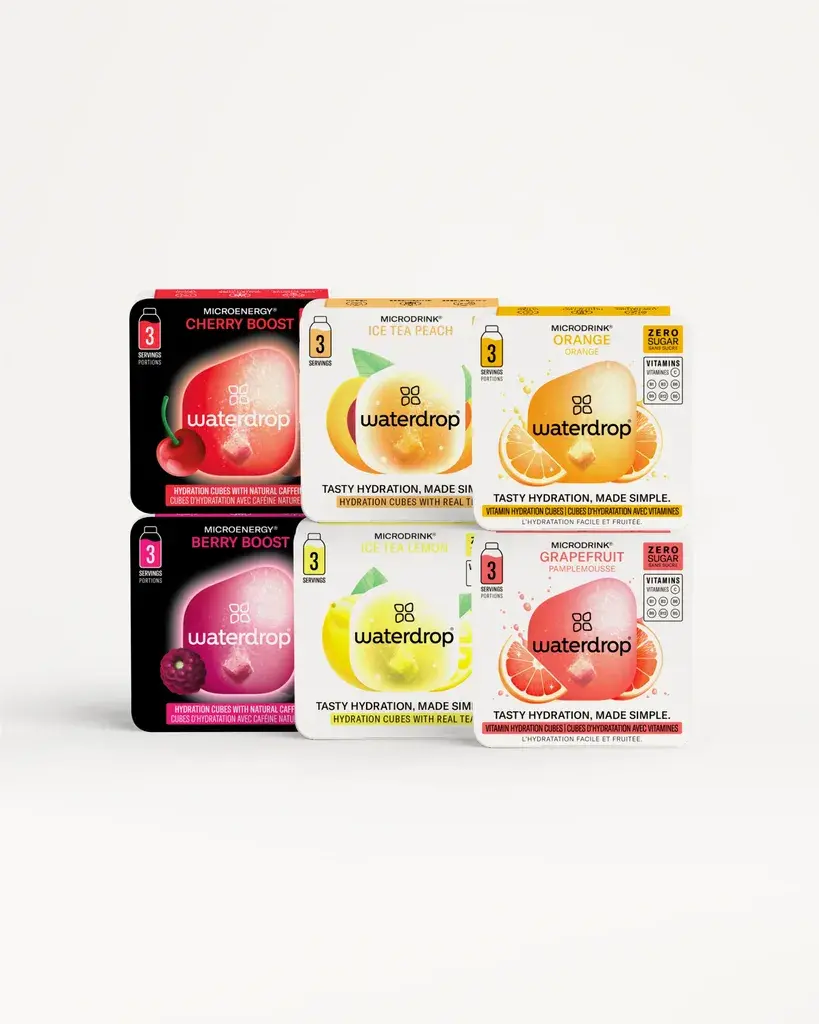 Waterdrop Starter set Kockica za hidrataciju, Paket uzoraka, 18 komada