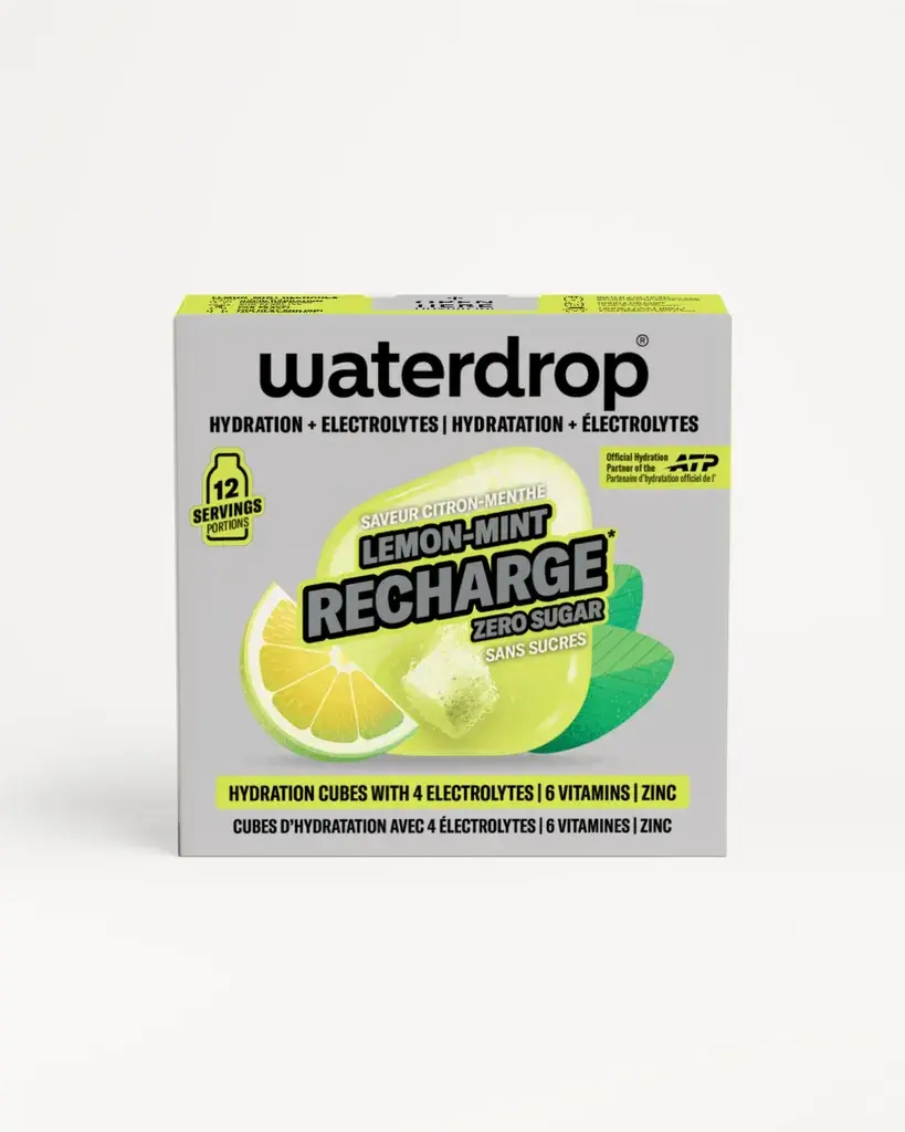 Waterdrop Kockica za hidrataciju Limun-Menta Recharge, 12 komada