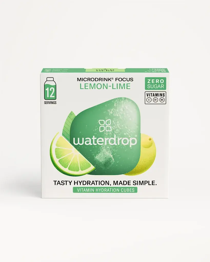 Waterdrop Kockica za hidrataciju Limun-limeta, 12 komada