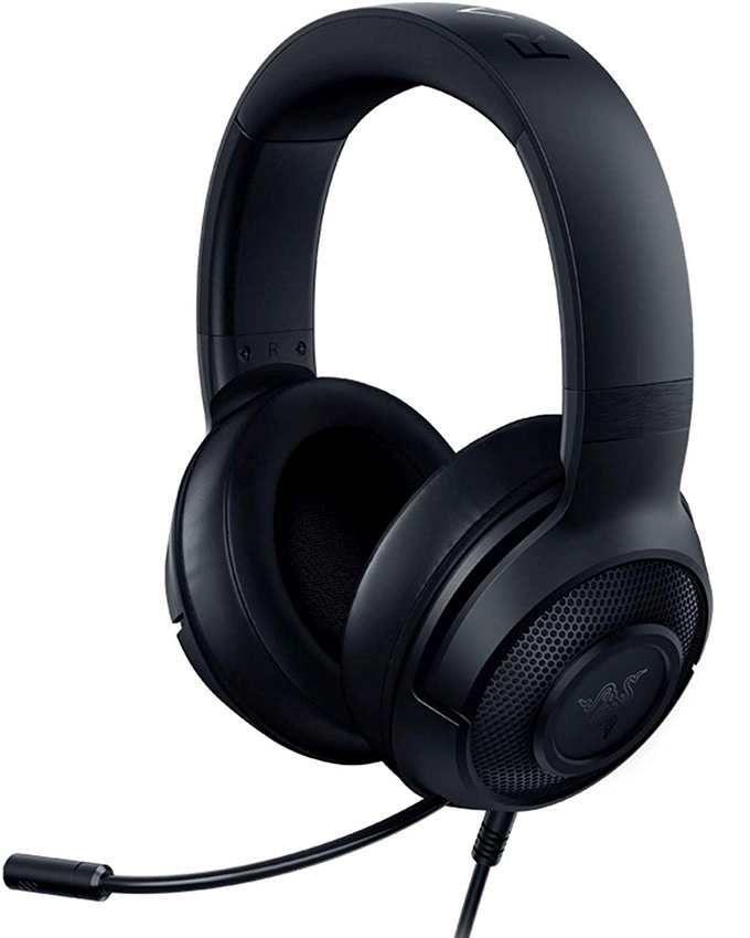 Razer Kraken X Lite gejmerske slušalice, 12 Hz - 28 kHz, 3,5 mm, 1,3 m, crne