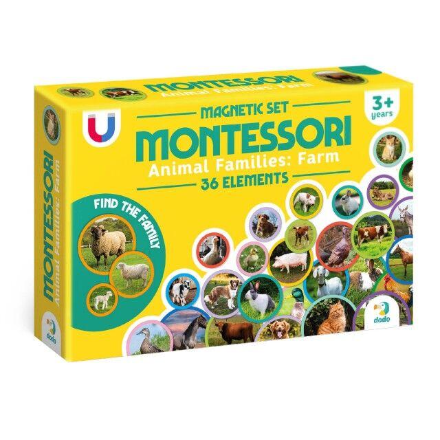 Dodo Montessori magnetni set - Domaće životinje