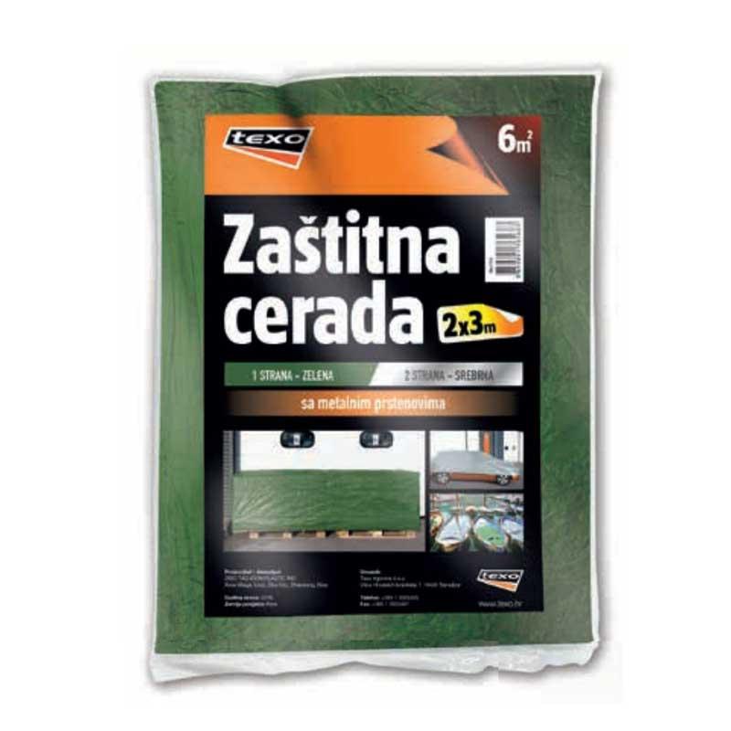 Texo Zaštitna cerada CTX-6, 2x3m, 6m2