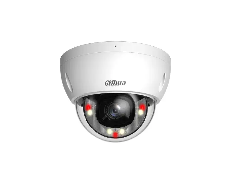 Dahua Dome IP kamera IPC-HDBW2649E-S-IL, WizSense, Pametno dvostruko svjetlo, Fiksna žižna rezolucija, 6MP