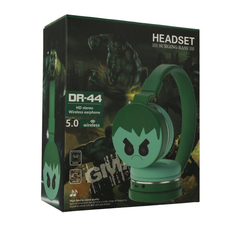Gmae Bluetooth slušalice DR-44 Hulk, Zelene