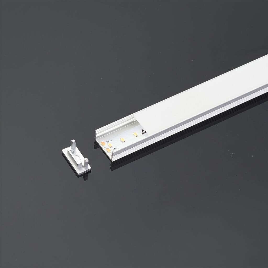 Colors Led aluminijski nadgradni profil, 15x15 mm, Bijeli