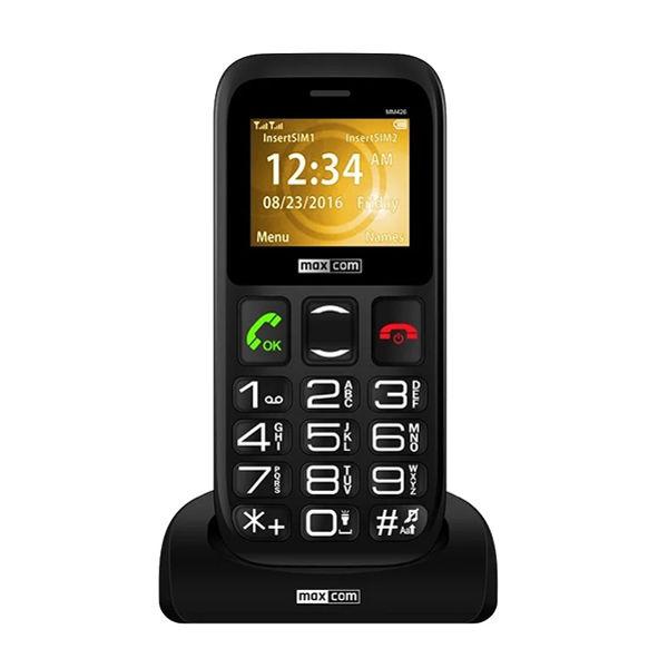 MaxCom Mobilni telefon MM426 SE, Crni