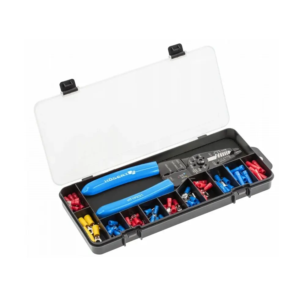 Hoegert Krimp kliješta za izolovane stopice presjeka 0.5–6 mm² HT1P231