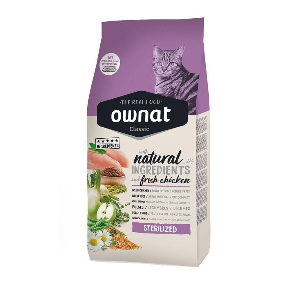 Ownat Hrana za sterilizirane mačke Classic Sterilised, 15 kg