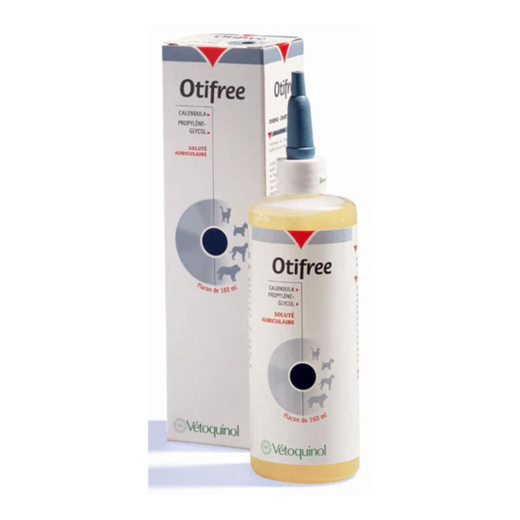 Vetoquinol Otopina za ispiranje ušiju pasa i mačaka Otifree, 160 ml