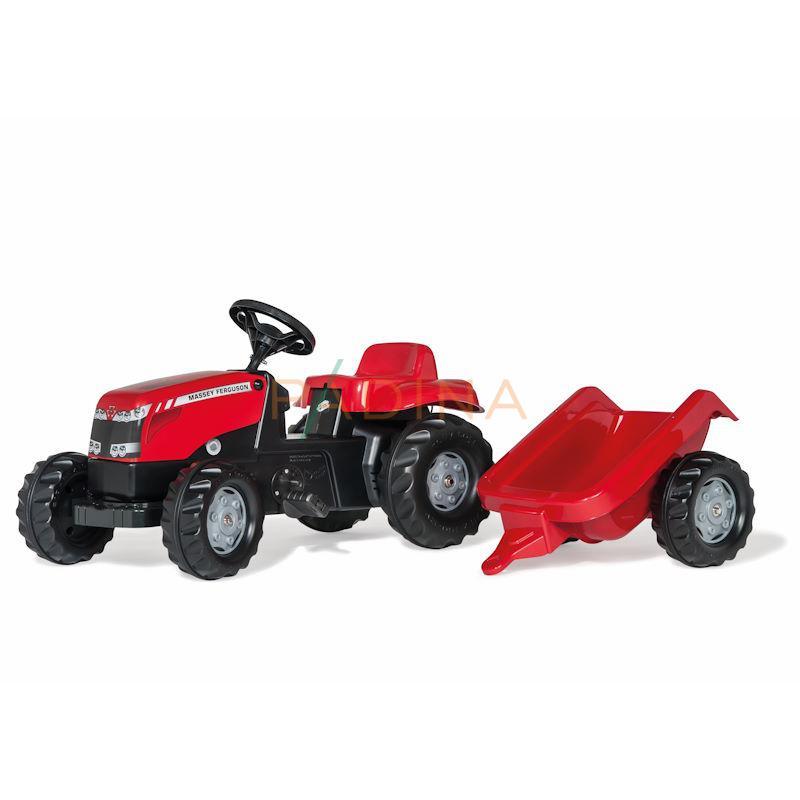 Rolly Kid  Traktor  Massey ferguson, Crni