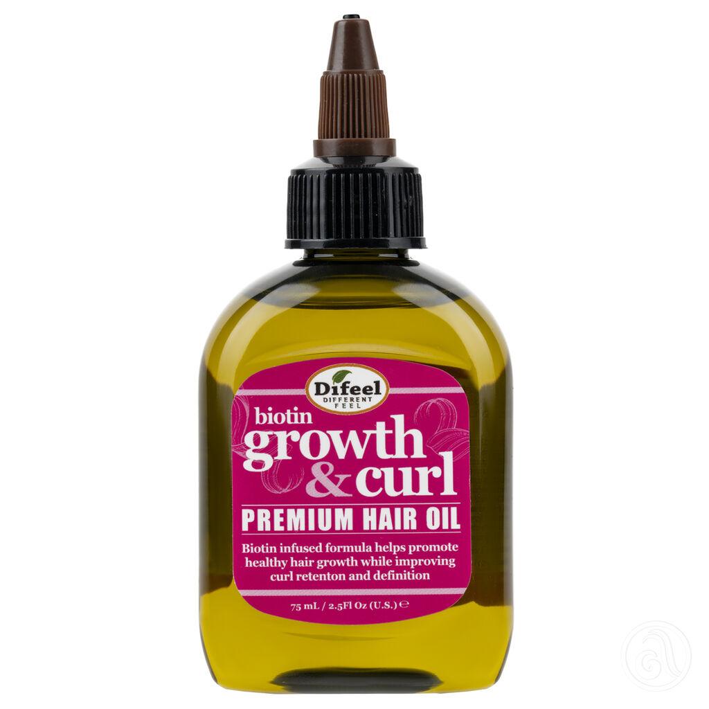 Difeel Ulje za rast kovrdžave kose Biotin Growth & Curl, 75ml