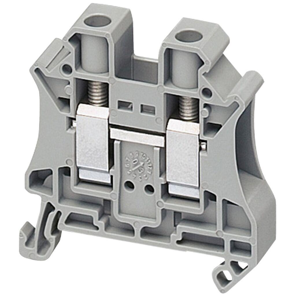 Schneider Electric Vijčana Redna Stezaljka NSYTRV102, 10mm2, Siva
