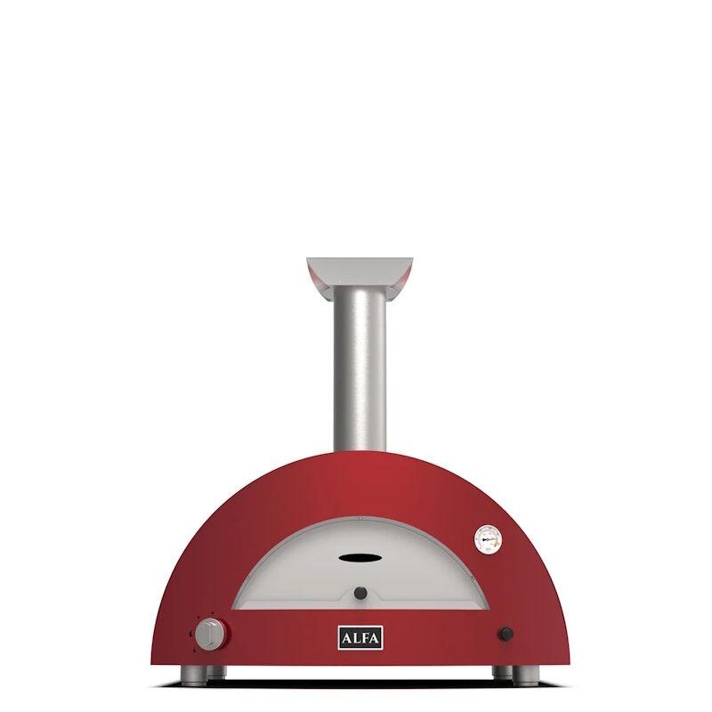 Alfa Pećnica Moderno 3 Pizze, Crvena